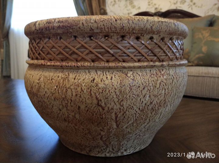 Горшок для цветов напольный