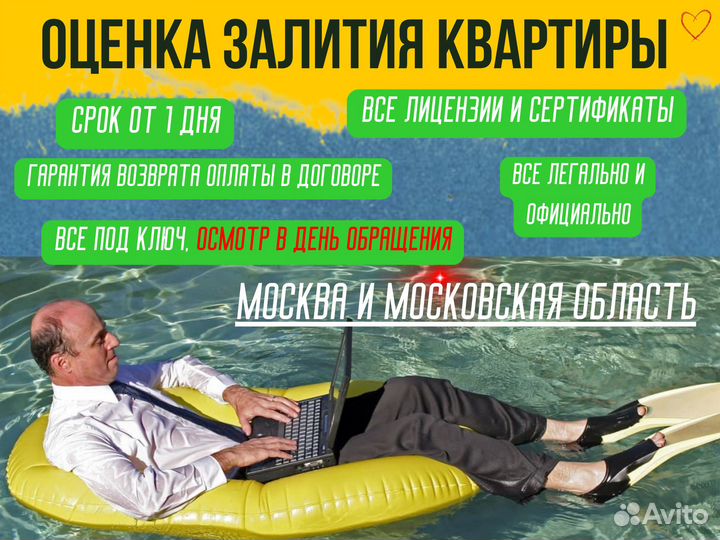 Оценка ущерба после Залития Квартиры Экспертиза