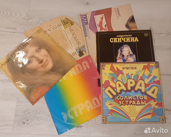 Грампластинки СССР - 25 шт