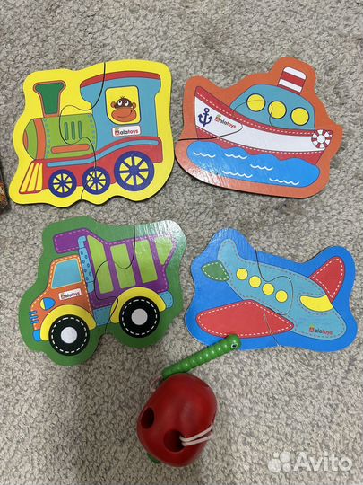 Развивающие игрушки от 1 года пакетом
