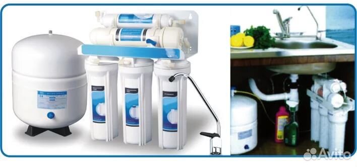 Обслуживание,ремонт, замена фильтров для воды