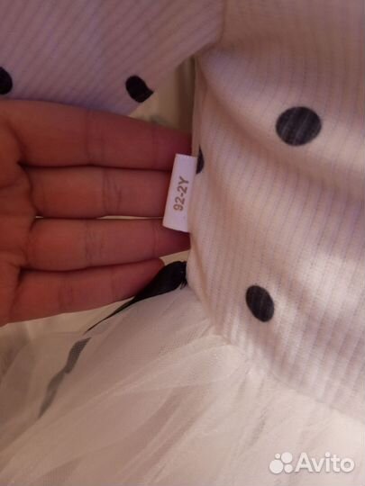 Платье для девочки 92