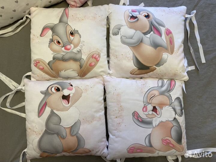 Бортики в детскую кроватку