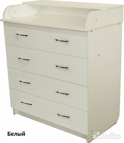 Комод Соня 80/4 лдсп пеленальный (4 ящика)
