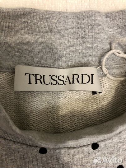 Новый свитшот женский trussardi,размер-М