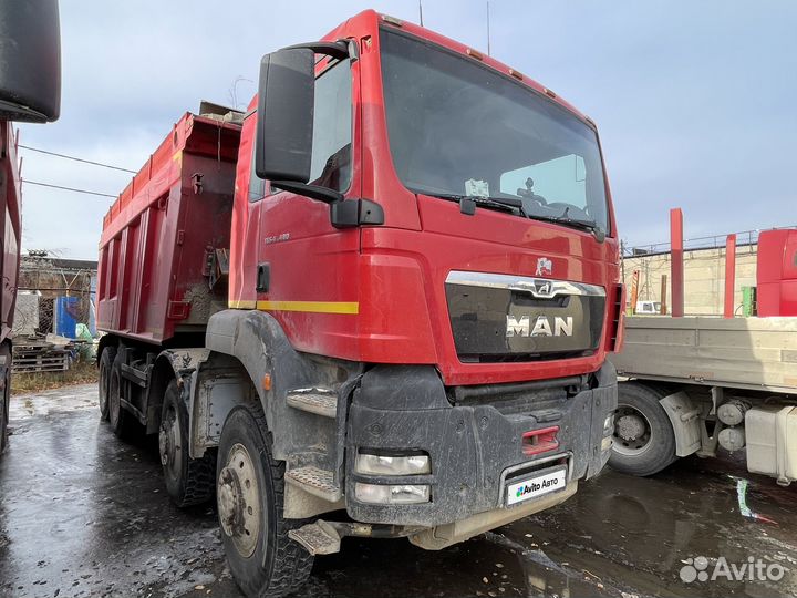 Самосвал 20 м³ MAN TGS 41.480 8X8 BB-WW, 2014