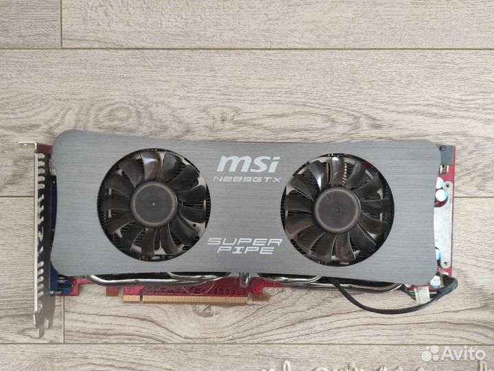 Видеокарта n285gtx