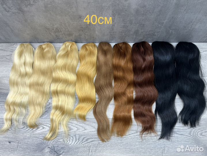 Шиньон хвост на крабе