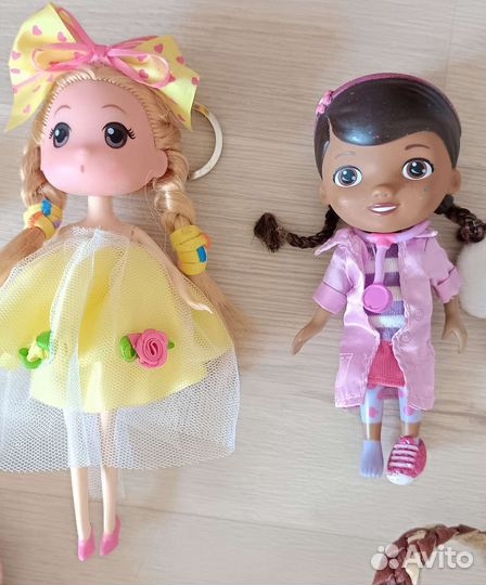 Детские игрушки пакетом для девочки