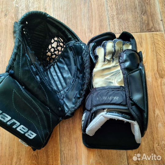 Ловушка и блин хоккейные bauer