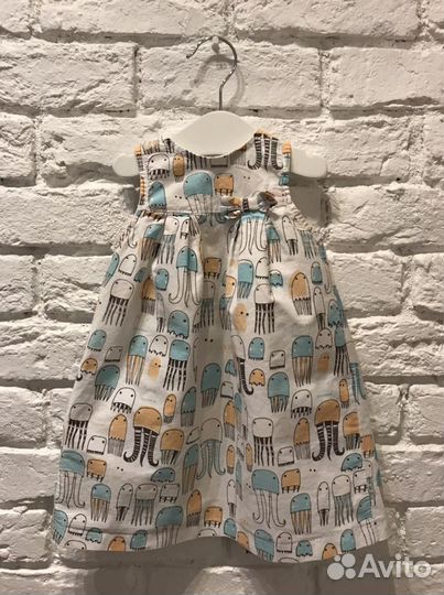 Вещи для девочки пакетом (одежда для пляжа) 68-74