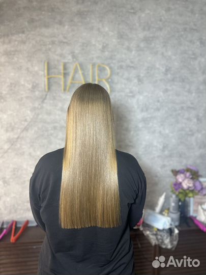 Кератиновое выпрямление волос ботокс