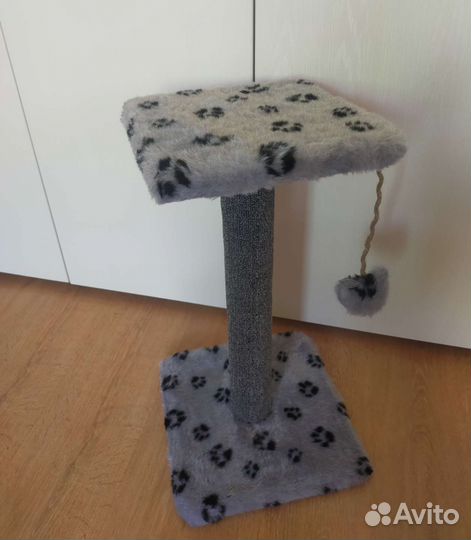 Когтеточка столбик лежанка для кошек