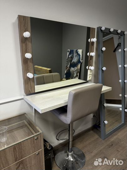 Гримерное зеркало для визажиста, для макияжа