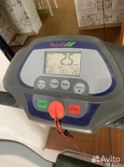 Беговая дорожка электрическая складная