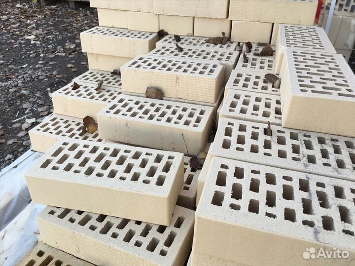 Кирпич облицовочный полуторный с завода