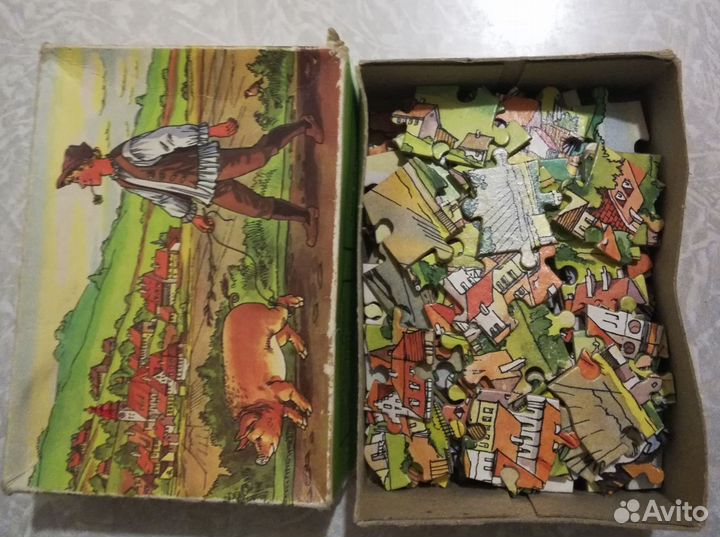 Пазлы винтаж ГДР