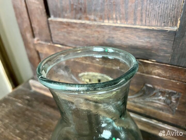 Крынка стеклянная