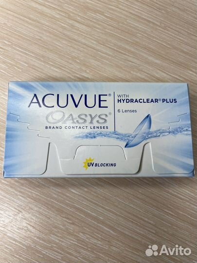 Линзы контактные acuvue oasys двухнедельные