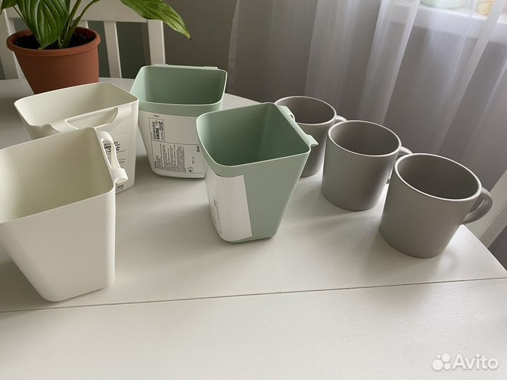 Чашки IKEA икеа контейнер суннерста