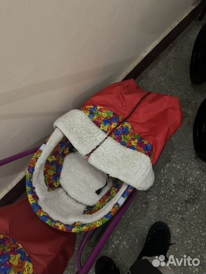 Санки на колесах