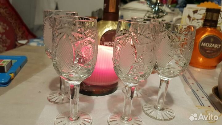 Рюмки винтаж хрусталь СССР