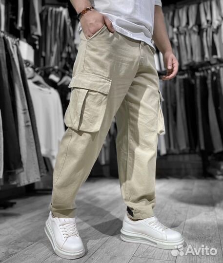 Брюки с карманами джинсовые Catch