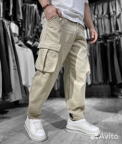 Брюки с карманами джинсовые Catch