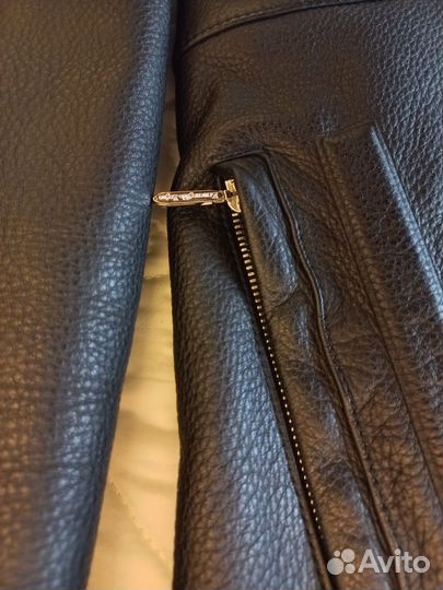 Кожаная куртка мужская 50 бу