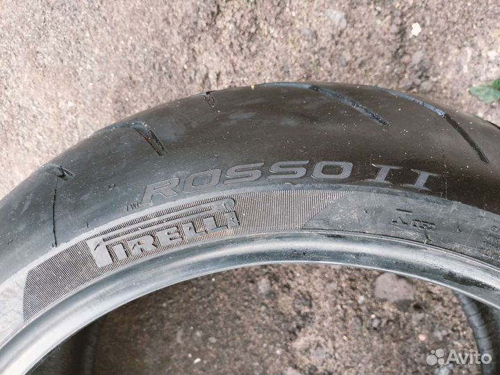 Комплект Pirelli Rosso 2, 240 45 17, 120 70 17
