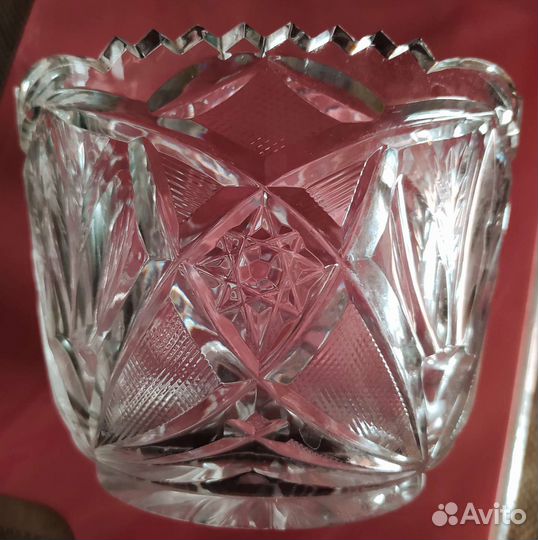 Салатник хрустальный