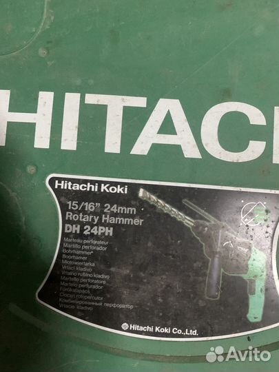 Перфоратор hitachi dh24ph