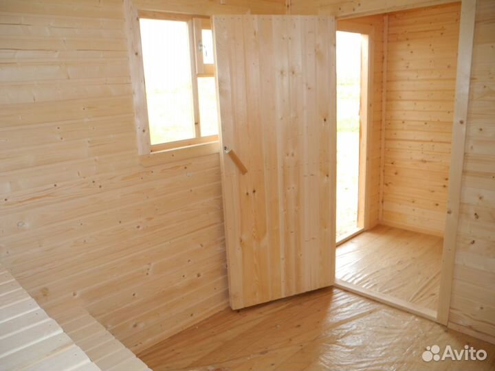 Мобильная баня 2.3х4.2м