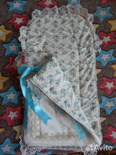 Конверт + одеяло на выписку