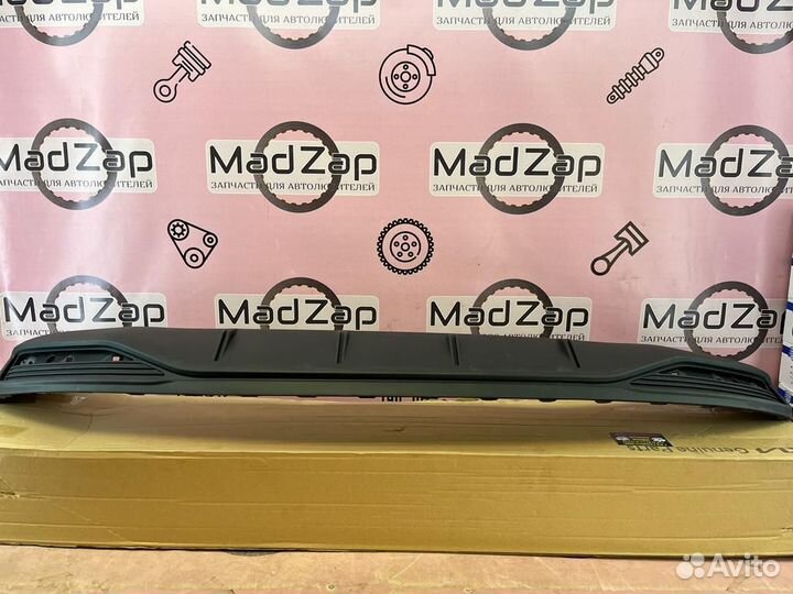 Губа заднего бампера Hyundai Solaris 2020-2023