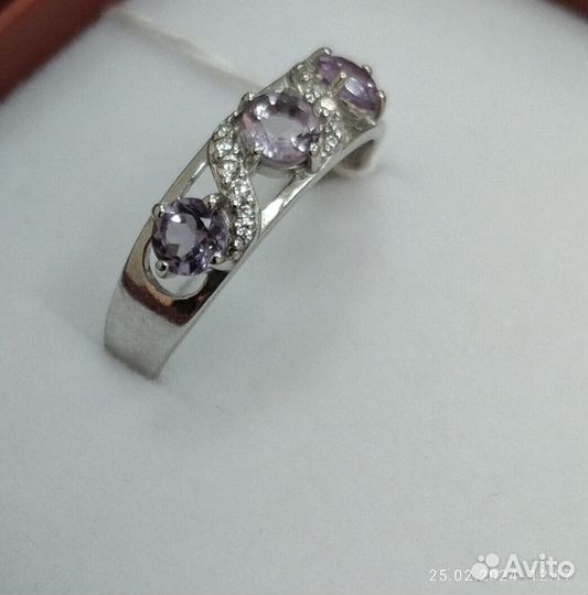 Кольцо серебро (арт 100703) Л101Б