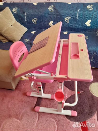 Растущая парта +стул fun desk 