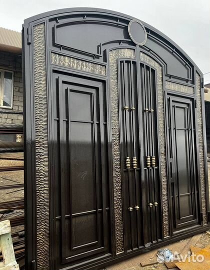 Кованые ворота в Дагестане