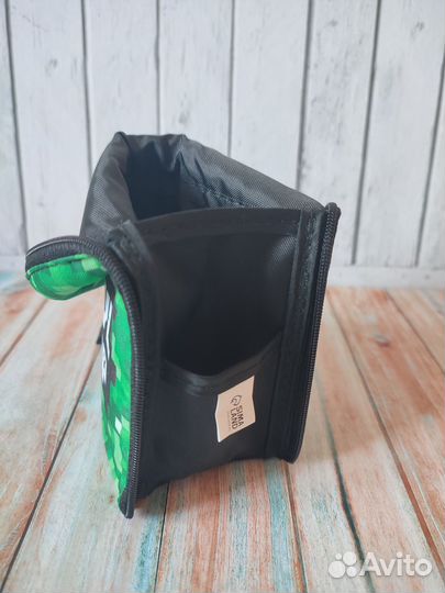 Пенал тубус-подставка, майнкрафт, новый