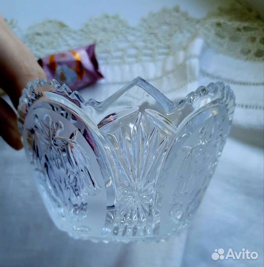 Ваза хрустальная СССР