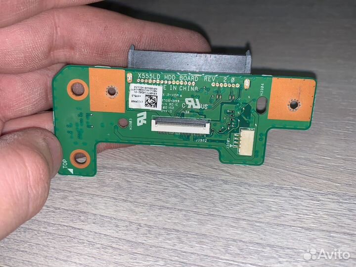 Плата hdd / звук для asus x555 rev2.0