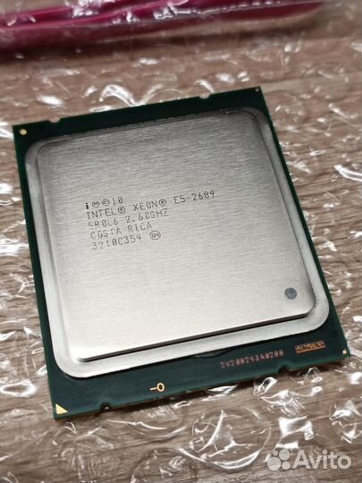 Комплект материнская плата X79 Xeon 2689 озу 32Gb