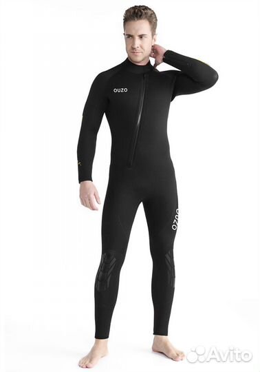 Гидрокостюм длинный мужской новый 5 мм