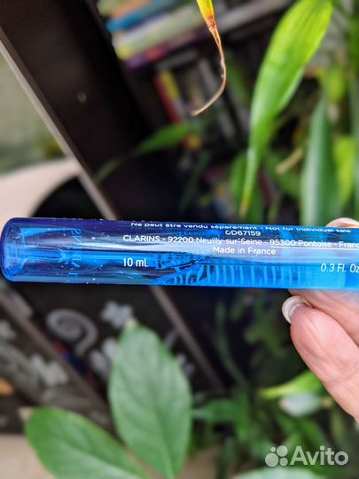 Ressourcante от Clarins освежающая вода одеколон