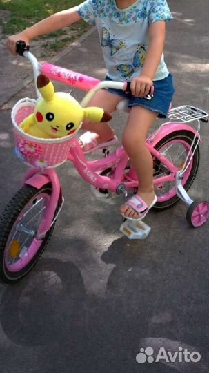 Детский велосипед для девочки 4 - 6 лет