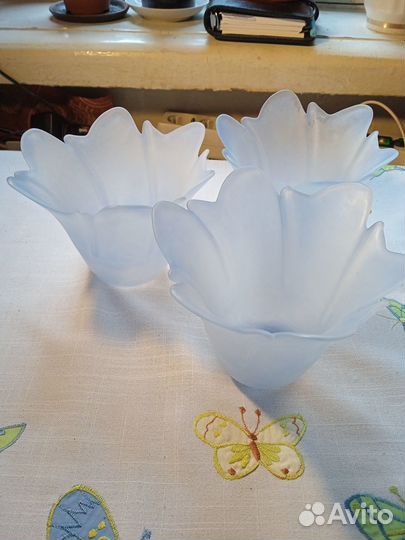 Плафоны для люстры стеклянные