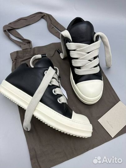 Кеды Rick Owens Jumbo Lace Padded Ramones