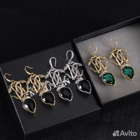 Alexander mcqueen серьги