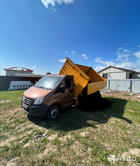Чернозем доставка на мини самосвале