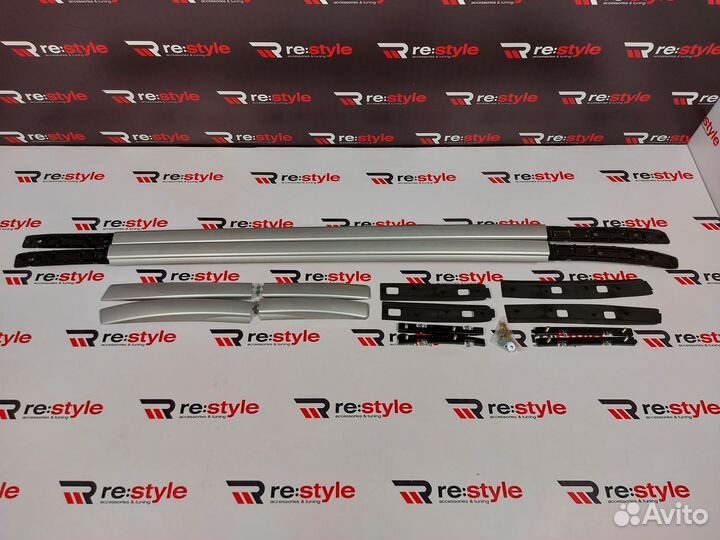 Рейлинги Mitsubishi Outlander с13г Серебро